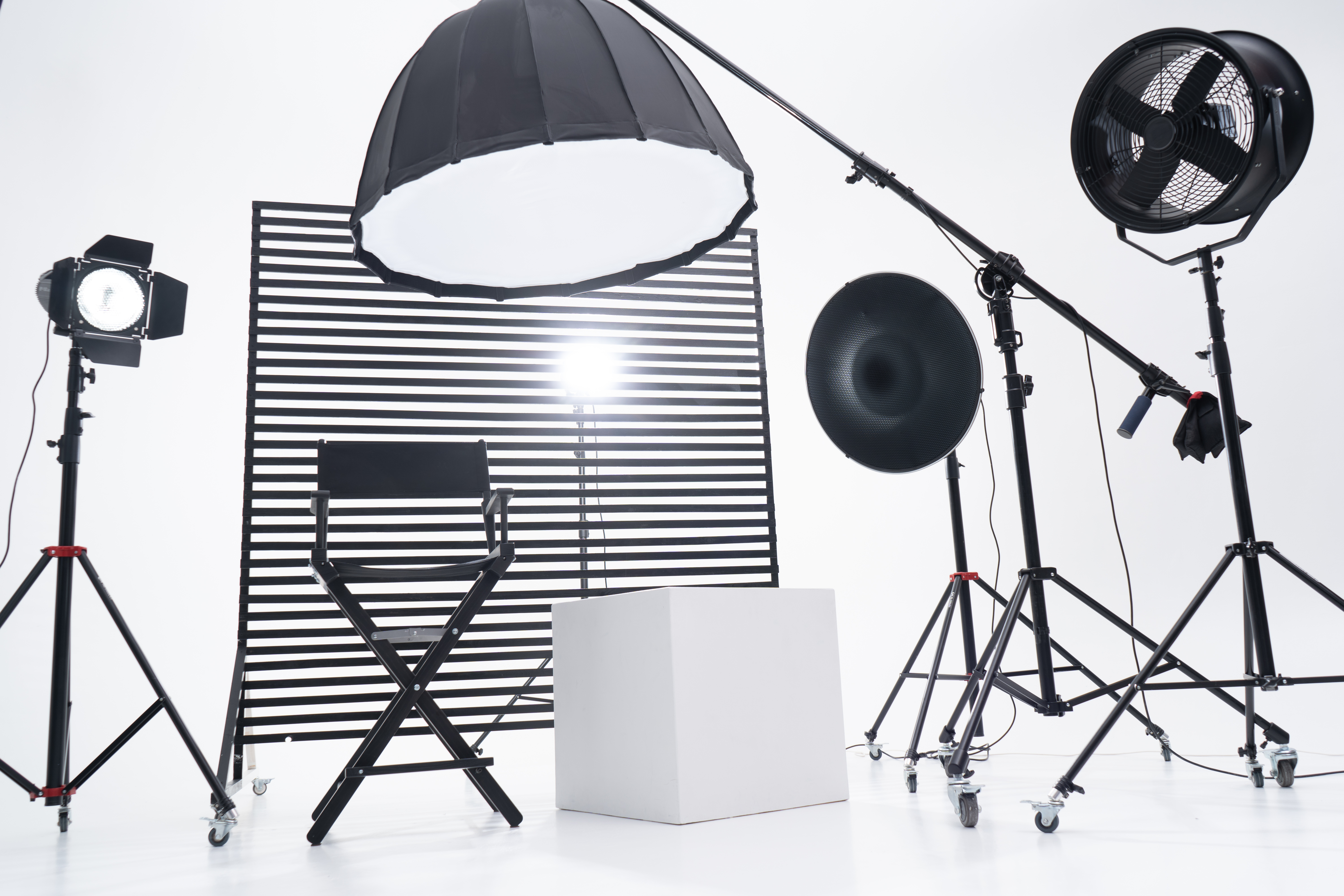 Home studio lighting